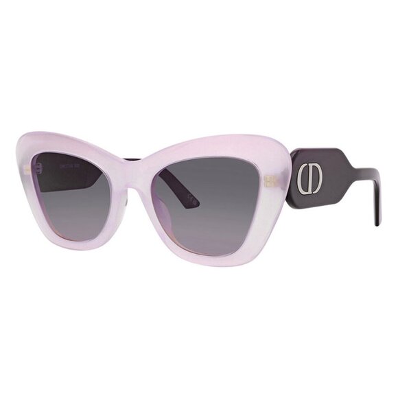 NEW AUTHENTIC DIORBOBBY B1U 76A2 PINK/BLACK GREY BUTTERFLY WOMEN DIOR SUNGLASSES - Picture 1 of 3